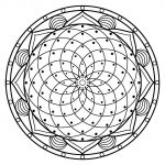 Mandala with circles