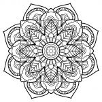 Mandala magic flower